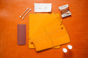 Be The Maker: Long Bifold Wallet Premium DIY Leathercraft Kit