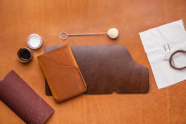 Premium Leathercraft DIY Kit - Card Wrap by J.H.Leather