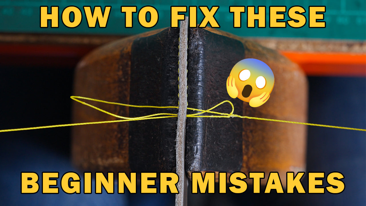 Beginner hand stitching mistakes and how to avoid them