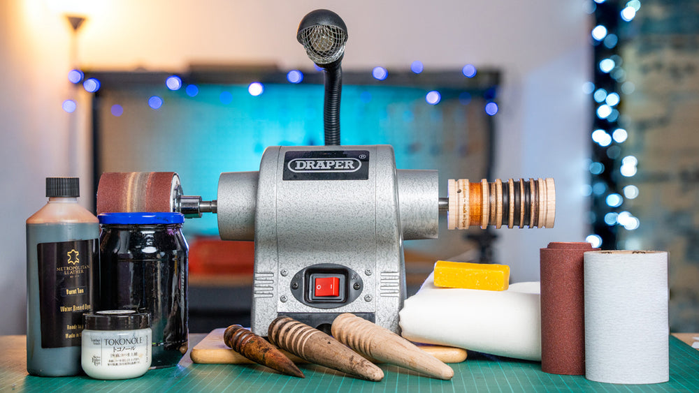 How to get the BEST edge finish on vegetable tanned leather J.H. Leather