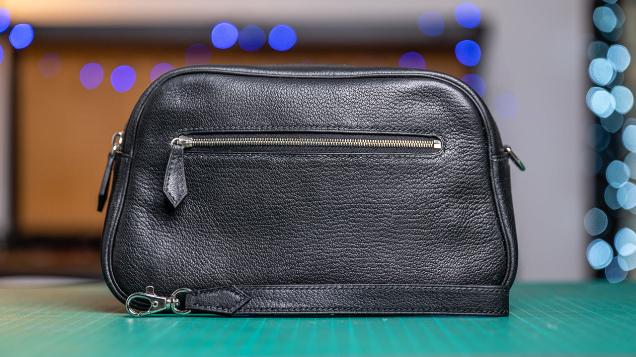 Make Your Own // Leather Grab Bag // Make Along