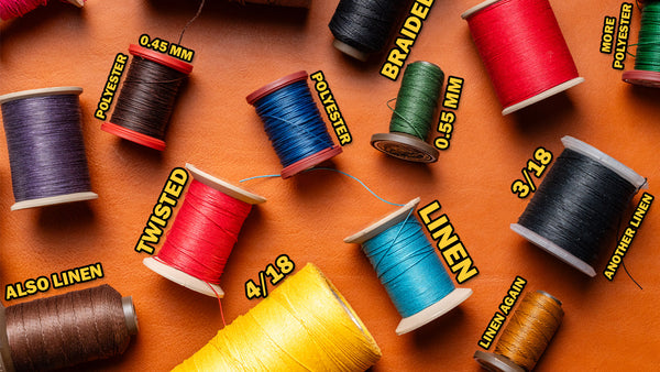 What thread should I use? - J.H. Leather