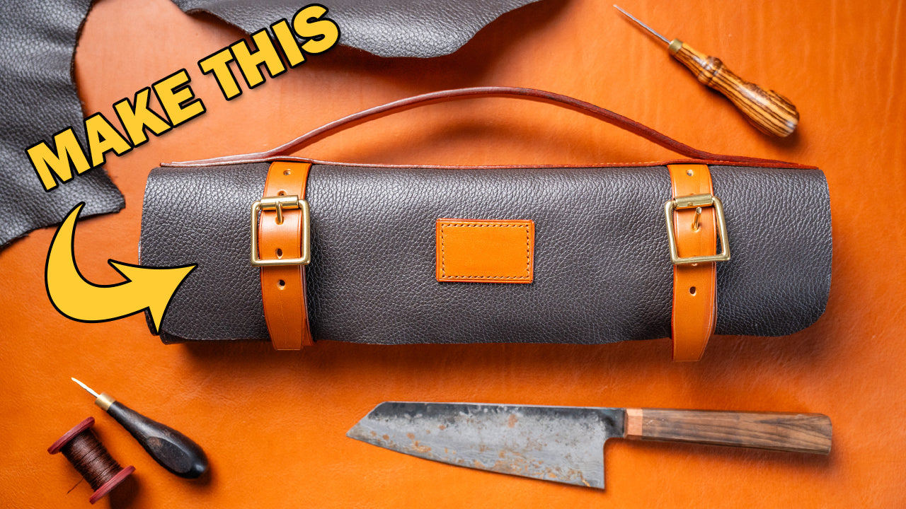Leather Tool Roll | Make Along Tutorial
