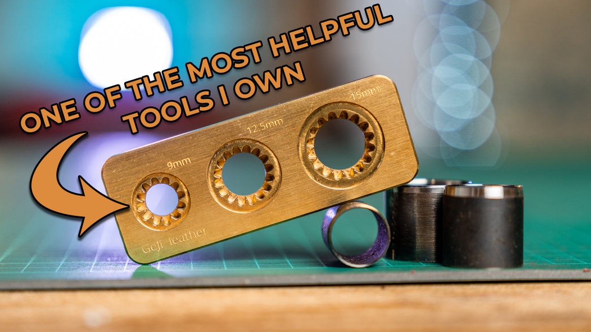 Covering poppers the easy way // Leather Button Covering Jig // Tool T ...