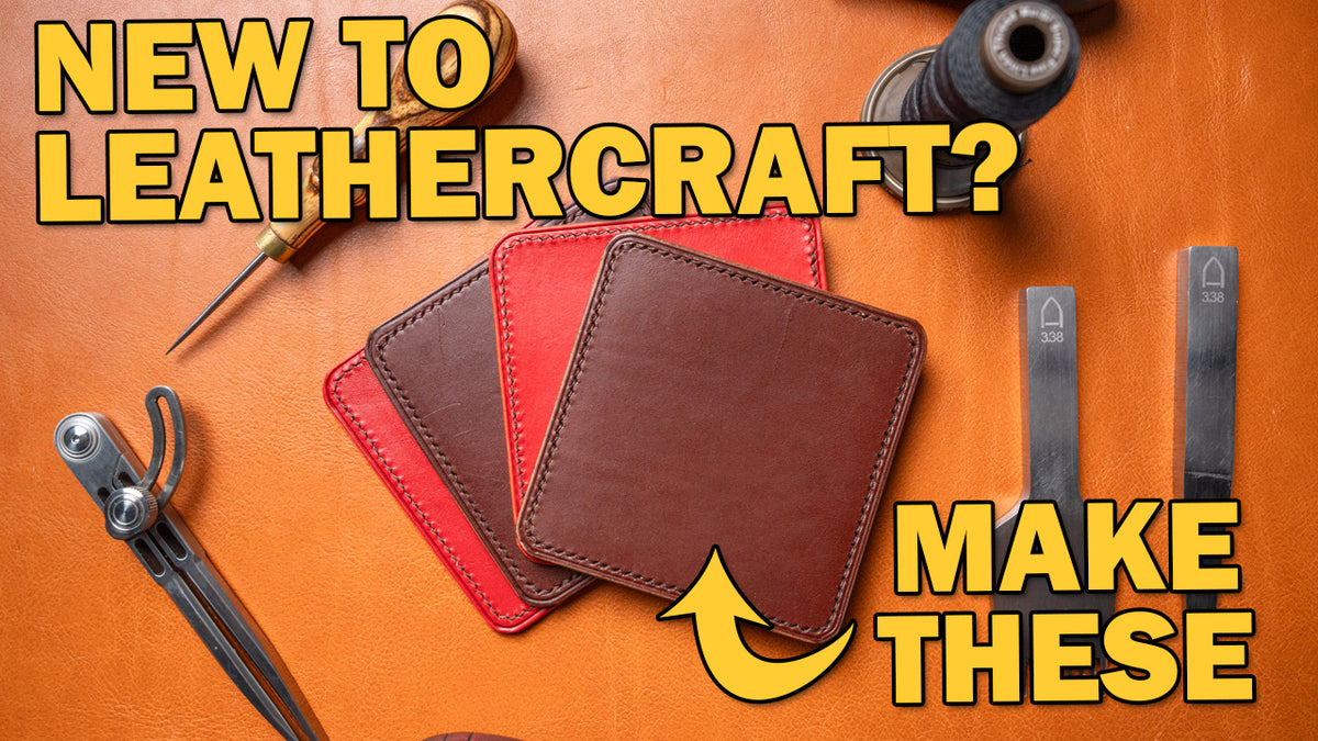 Custom Leather Projects Your First Leathercraft Project - J.H. Leather