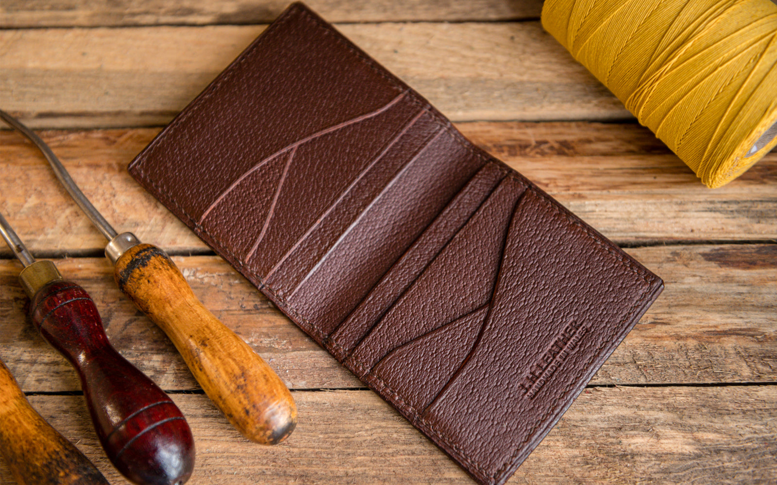 Handmade Leather Wallets and Card Holders - J.H. Leather