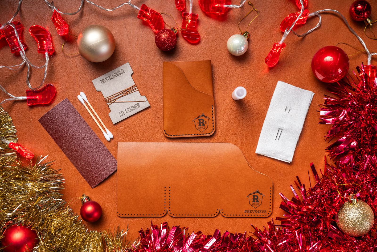 Be The Maker: Card Wrap Premium DIY Leathercraft Kit REVO EDITION