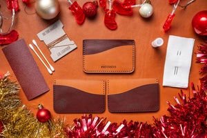 Be The Maker: Card Holder Premium DIY Leathercraft Kit REVO EDITION