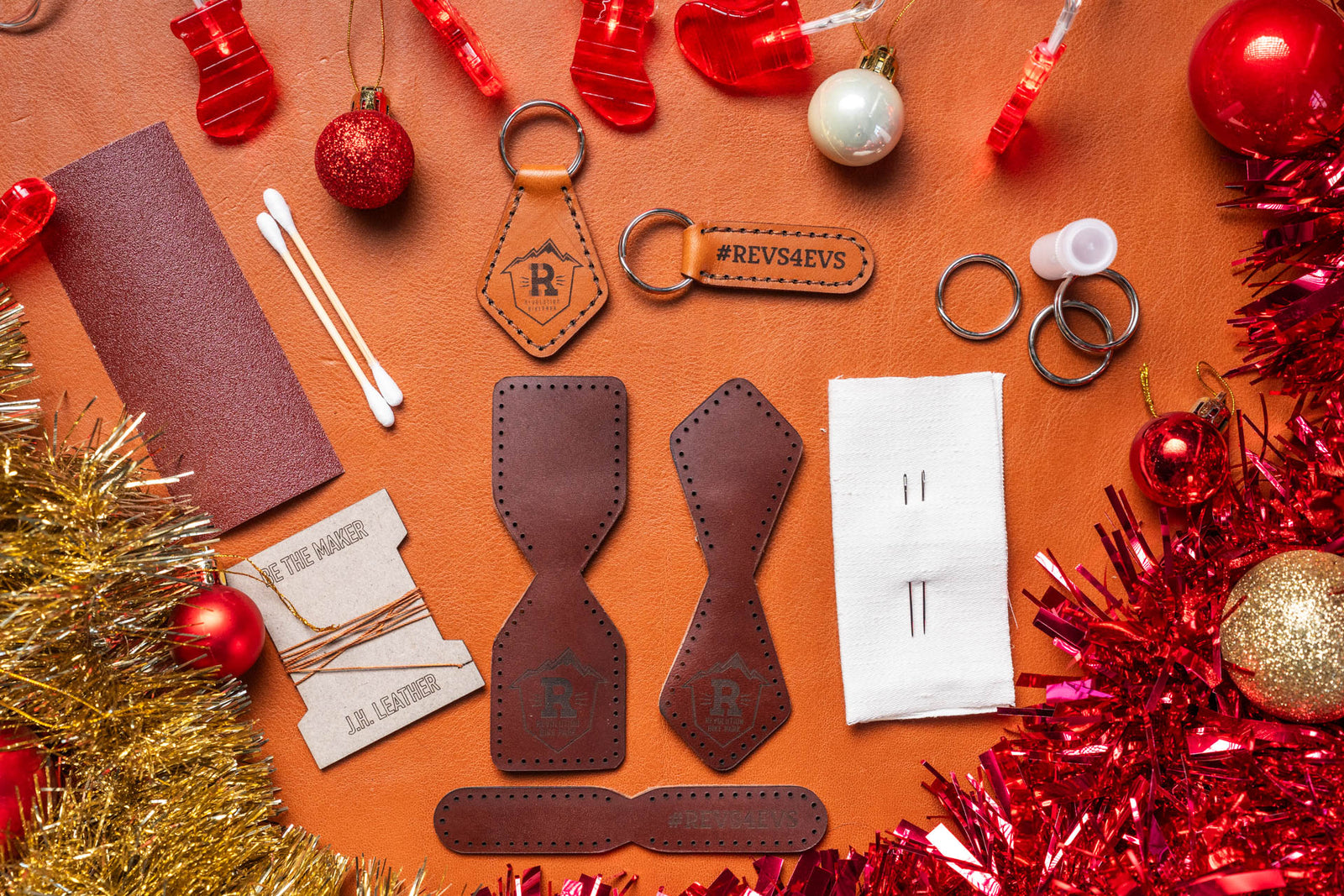 Be The Maker: Key Rings Premium DIY Leathercraft Kit REVO EDITION