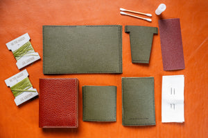 Be The Maker: Vertical Bifold Wallet Premium DIY Leathercraft Kit