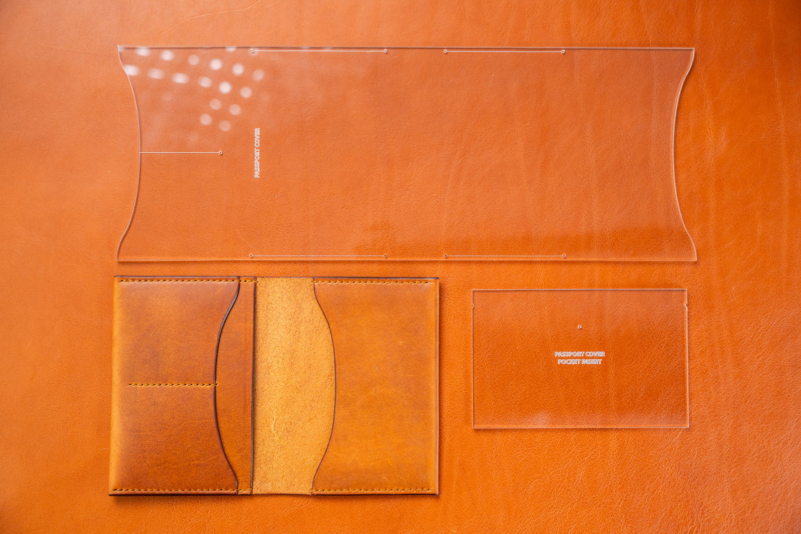 Passport Cover - Acrylic Template