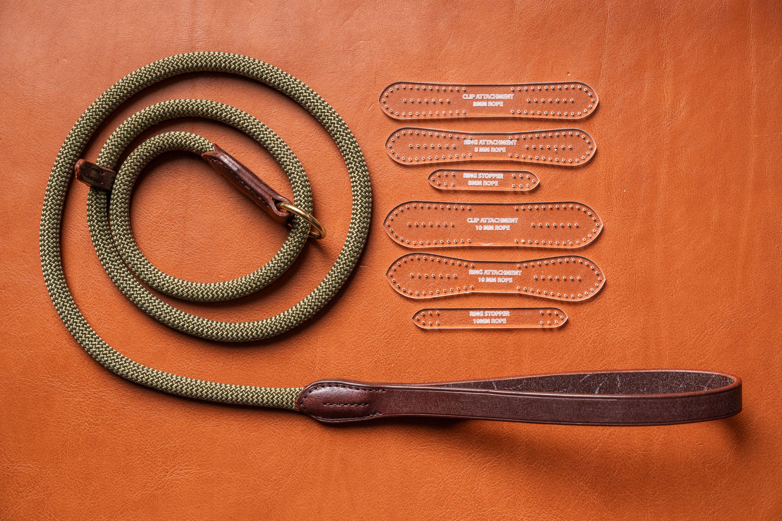 Rope and Leather Leads Acrylic Templates