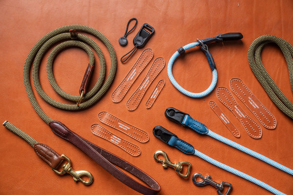 Leather Lead Ropes Laser Ready Rope and Leather Strap and Lead Attachments - J.H. Leather