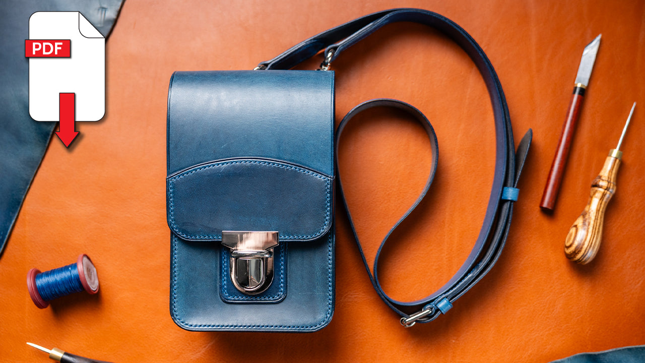 mini cross body leather bag pdf patten pack