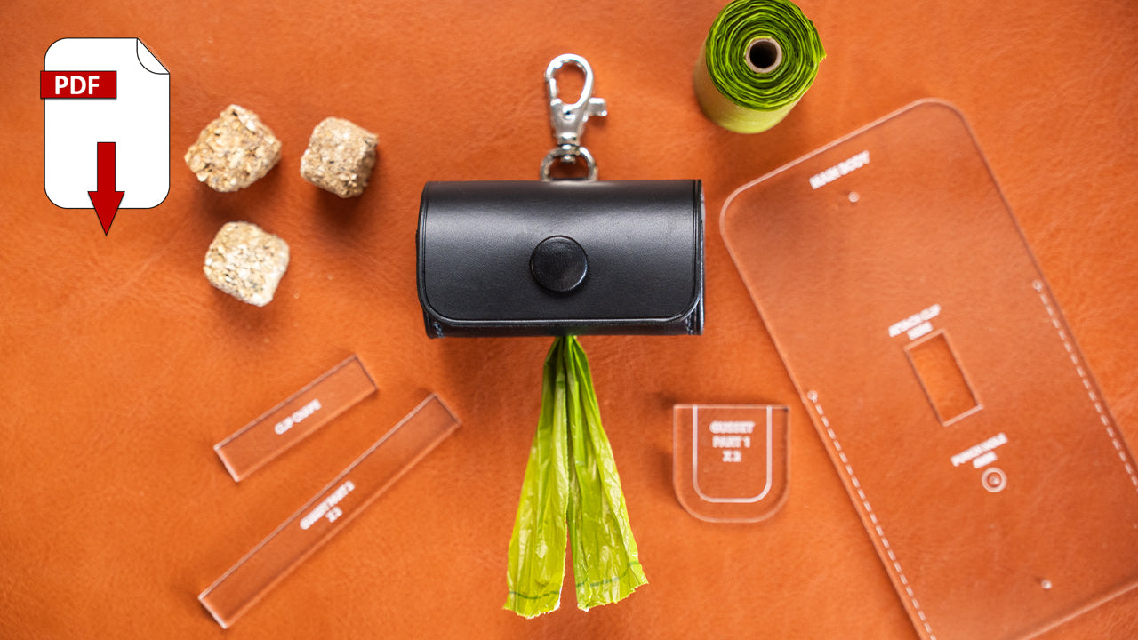 Dog Poop Bag Holder PDF Pattern Pack