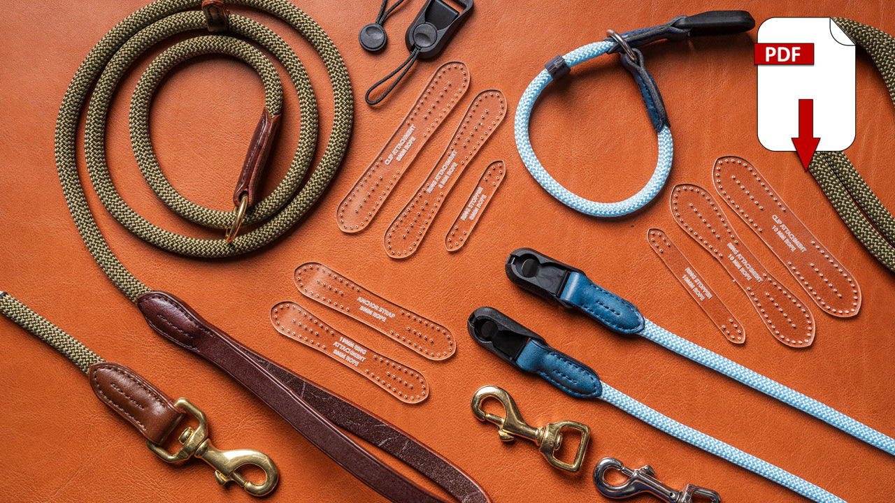 Rope and Leather Combination Pattern PDF Pack