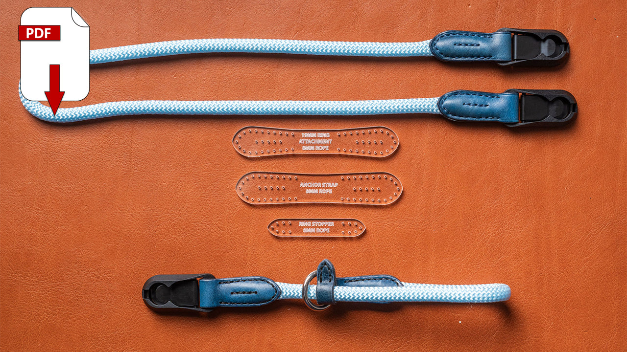 Rope and Leather Strap Attachments PDF Pattern Pack