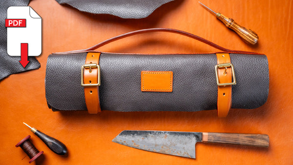 Leather Tool Roll PDF Pattern Pack