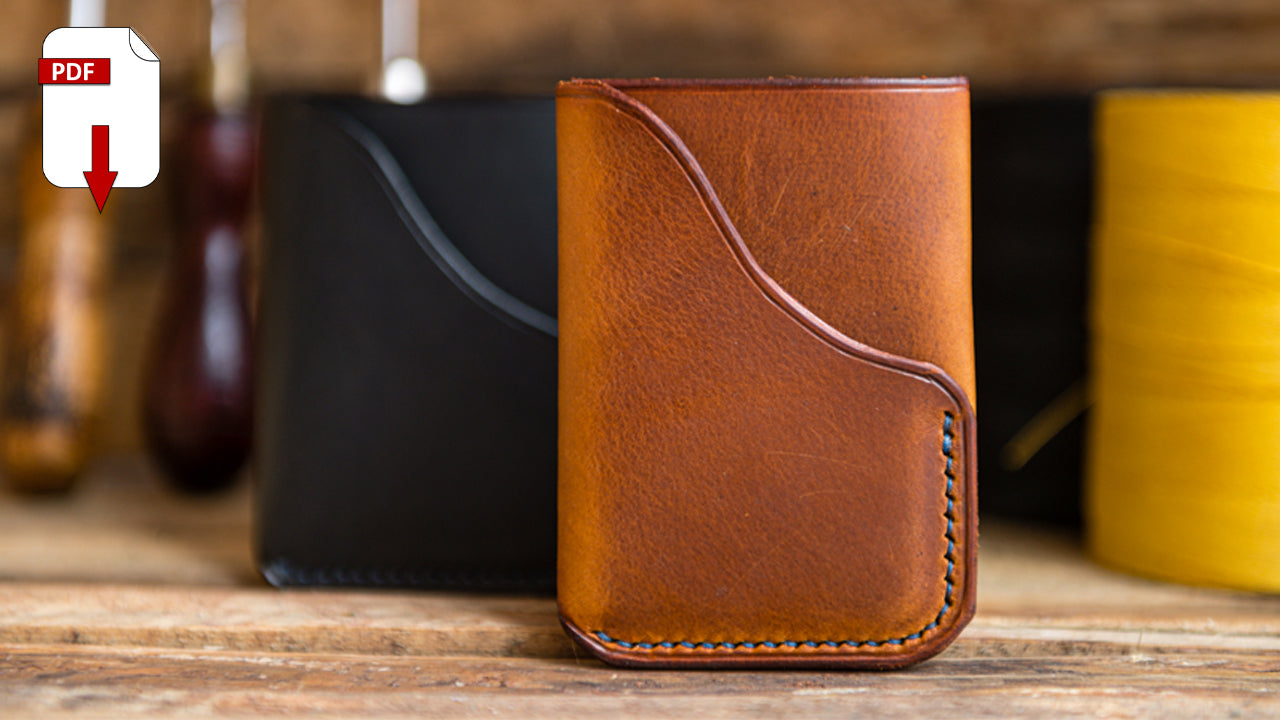 pdf download - make your own leather card wrap