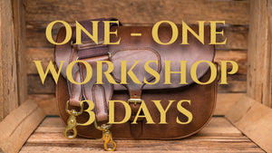 1-1 leathercraft workshop, leathercraft courses, beginner leathercraft courses