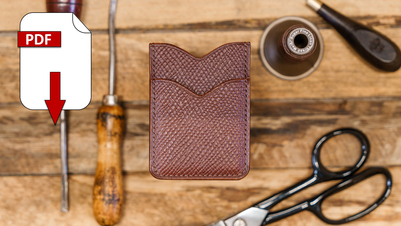 3 Pocket Card Holders PDF Pattern Pack