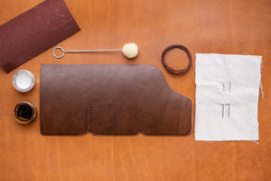 Premium Leathercraft DIY Kit - Card Wrap by J.H.Leather