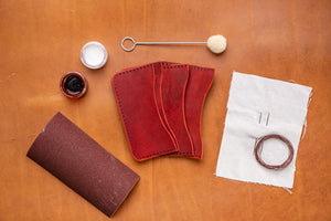 Be The Maker: Card Holder Premium DIY Leathercraft Kit