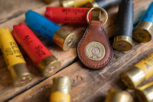 Handmade Shotgun keyfob - real shotgun cartridge