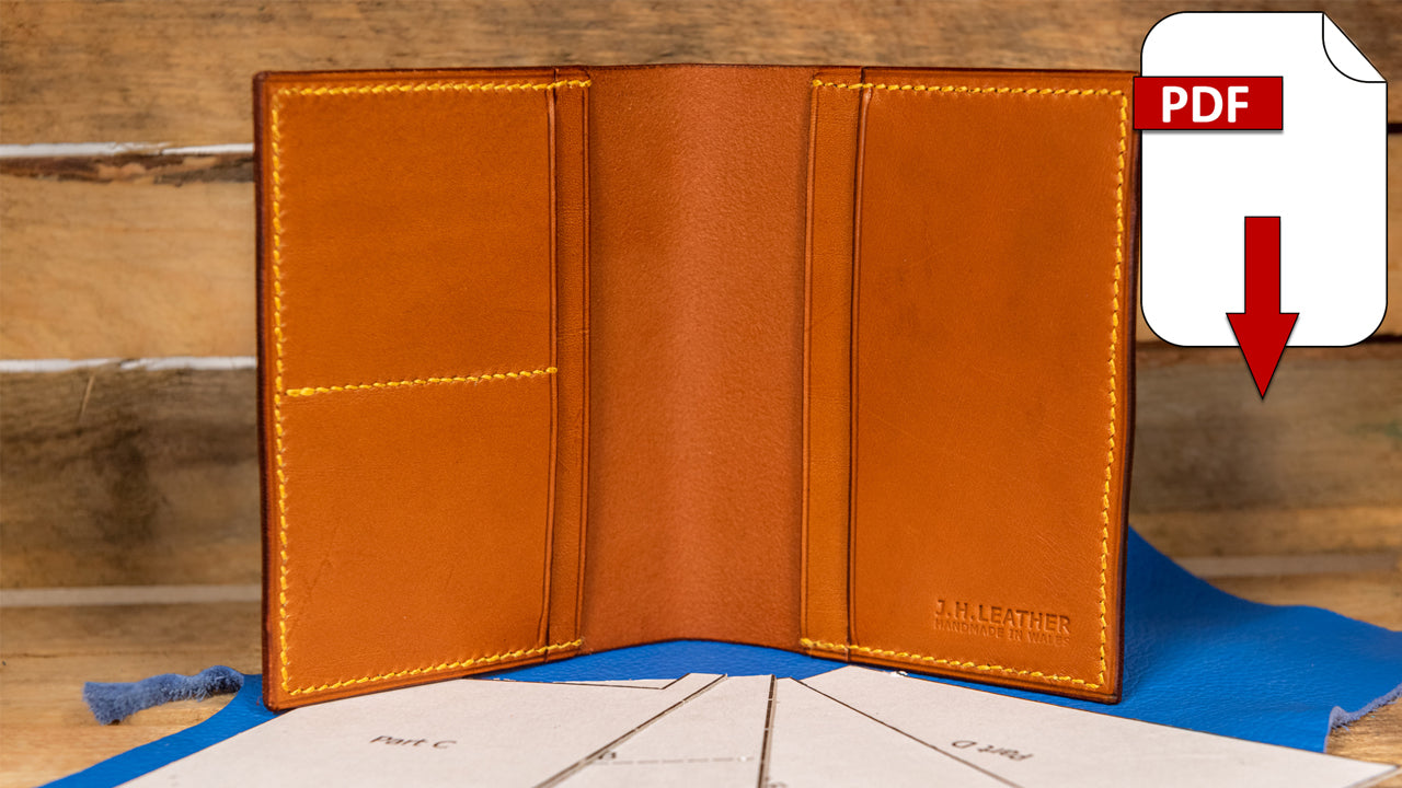 Passport Cover SVG, leather Passport wallet cut file Pattern