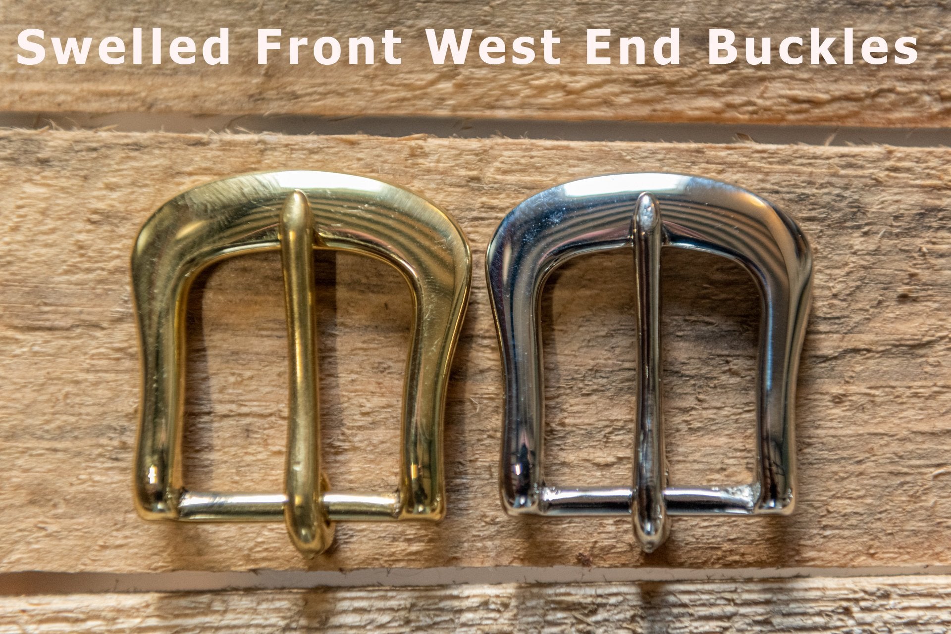 Swelled Font West End Buckles