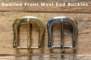 Swelled Font West End Buckles