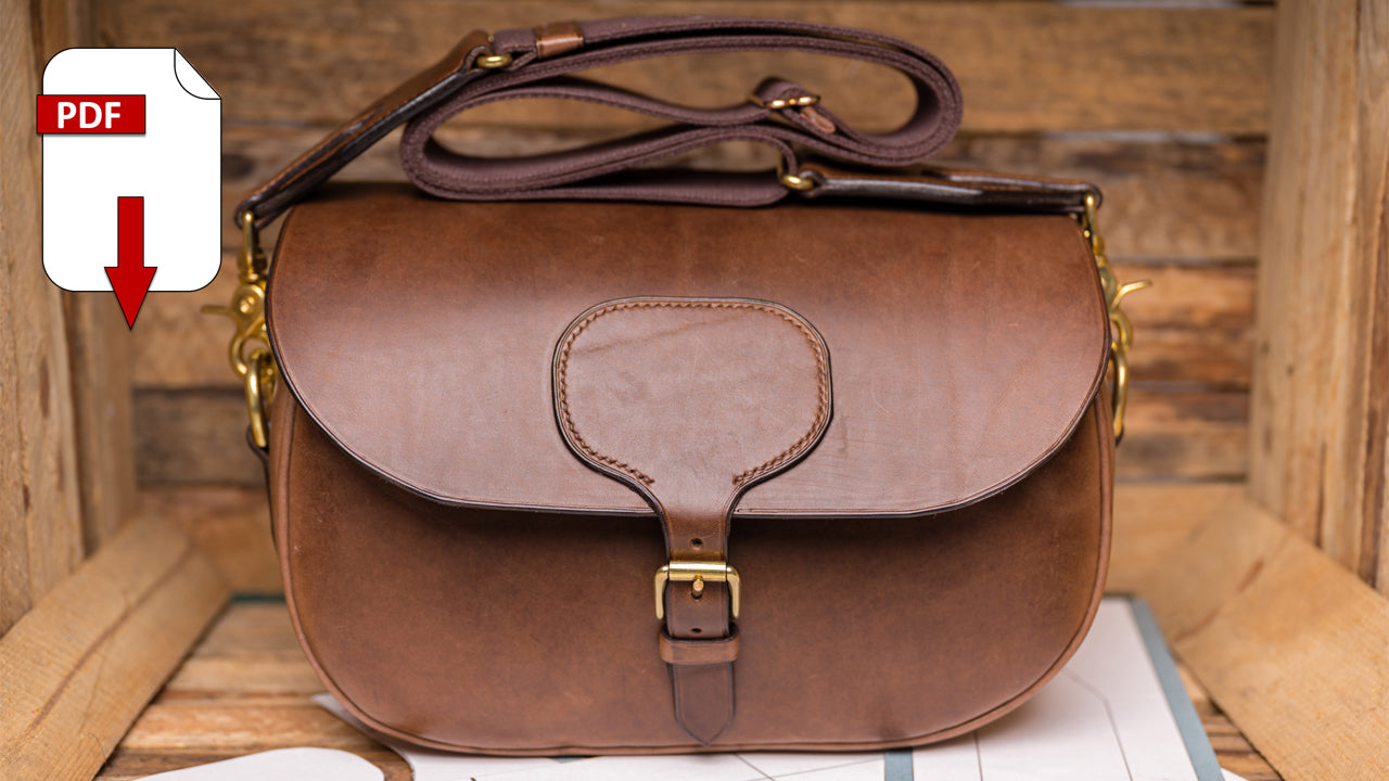 Cartridge Bag PDF Pattern Pack Leather